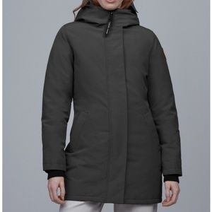 Canada Goose Victoria Parka - Graphite Size Small